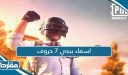 اسماء ببجي 7 حروف